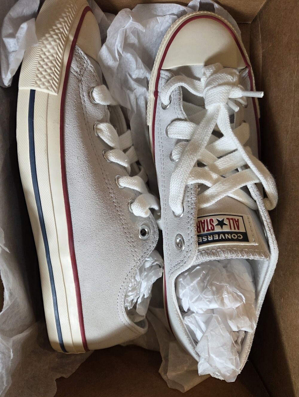 Converse Chuck Taylor All Star Ox (Unisex) Grey Ivory US Mens Siz 8 / Wmns Sz 10 - Picture 7 of 9